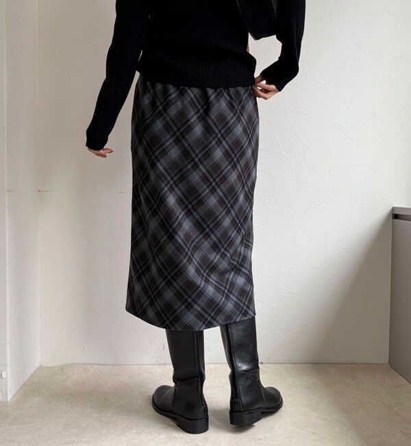 fredy emue「チェックミディスカート」|スカート|
