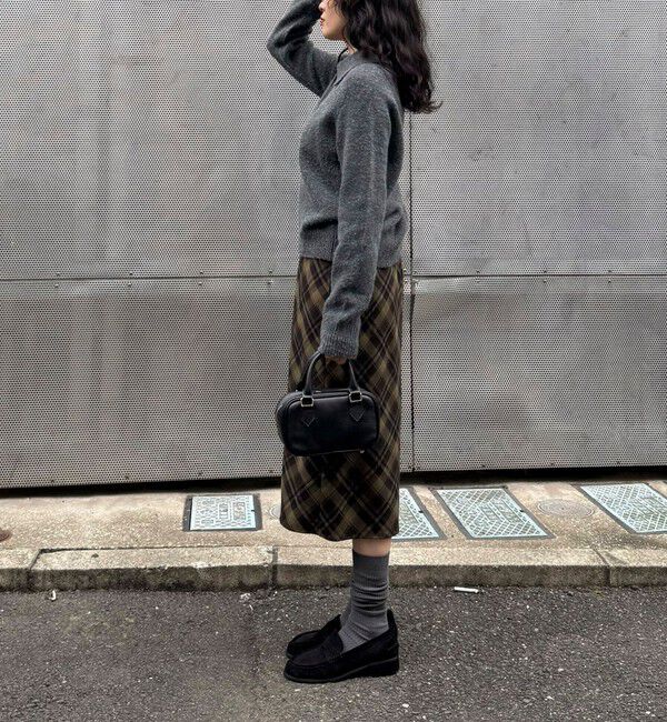 fredy emue「チェックミディスカート」|スカート|