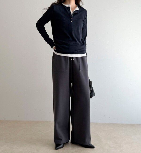 fredy emue「ポンチイージーベイカーパンツ」|チノ|