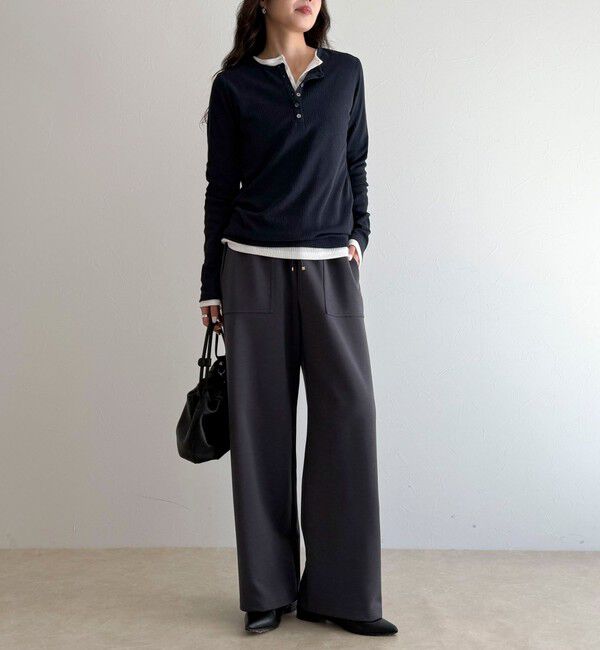 fredy emue「ポンチイージーベイカーパンツ」|チノ|