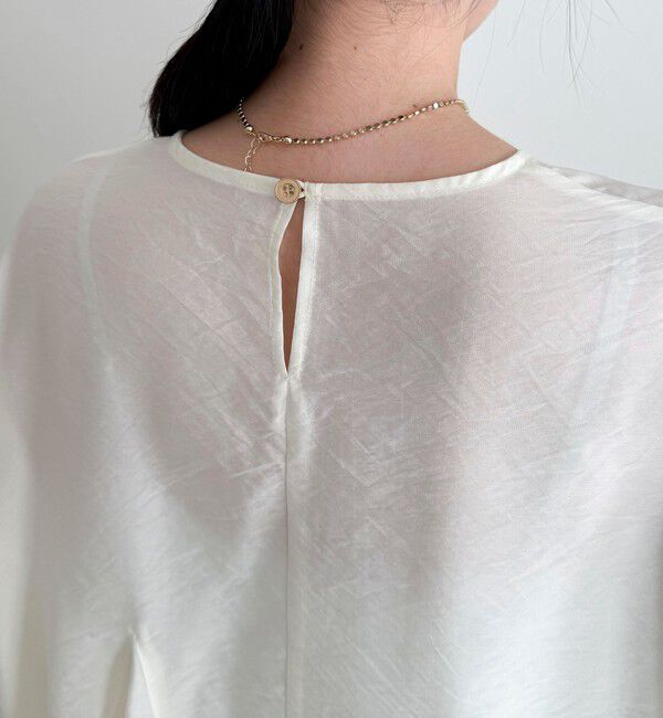fredy emue「ペプラムシアーボリュームブラウス」|シャツ・ブラウス|