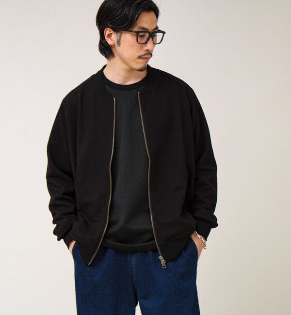 GLOSTER「【きれいめに使える】フクレジャガード MA1カーデ」|カーディガン|