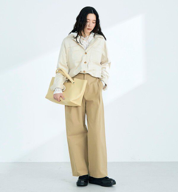 fredy emue「フェイクスエードシャツ」|シャツ・ブラウス|