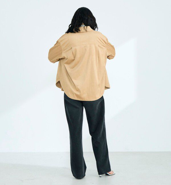 fredy emue「フェイクスエードシャツ」|シャツ・ブラウス|