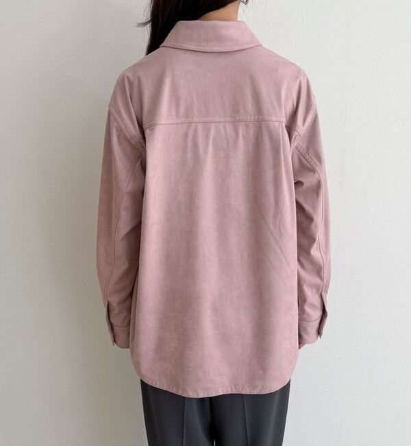 fredy emue「フェイクスエードシャツ」|シャツ・ブラウス|