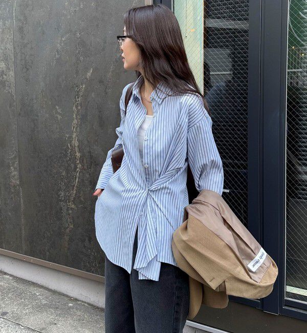 fredy emue「2WAYオーバーシャツ」|シャツ・ブラウス|