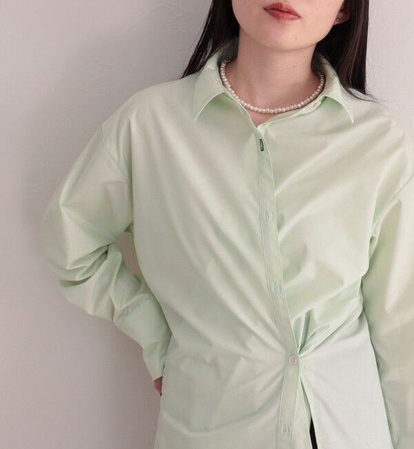 fredy emue「2WAYオーバーシャツ」|シャツ・ブラウス|