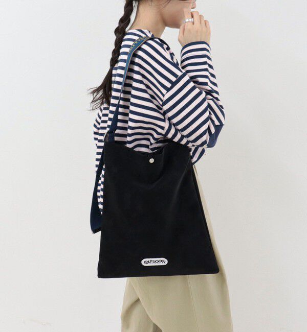 fredy emue「【OUTDOOR PRODUCTS 】ジャガードロゴテープワンショルトートバッグ」|トートバッグ|