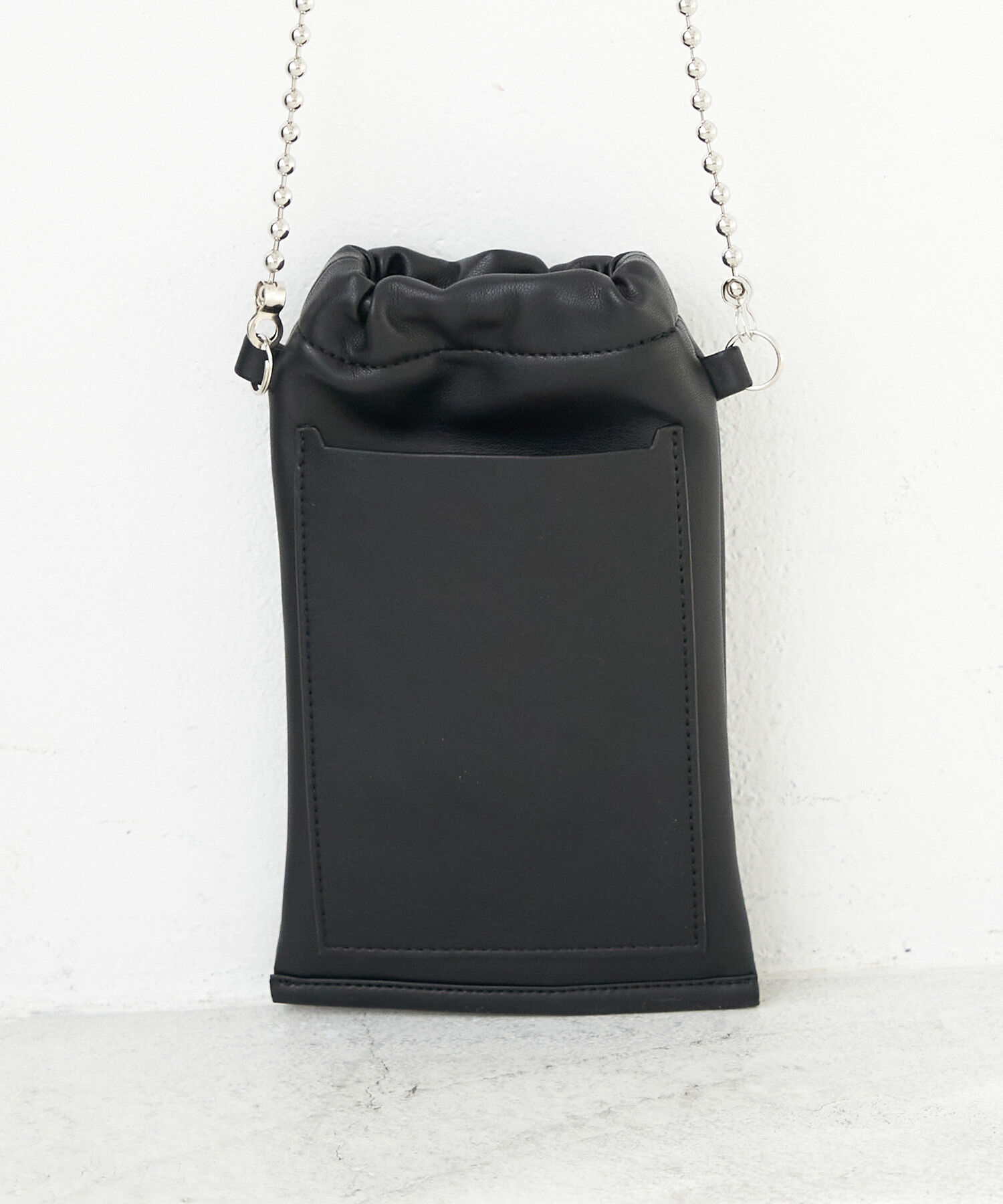 ROPE PICNIC PASSAGE「パールチェーンハンドルソフトミニショルダーバッグ」|ショルダー・メッセンジャー|