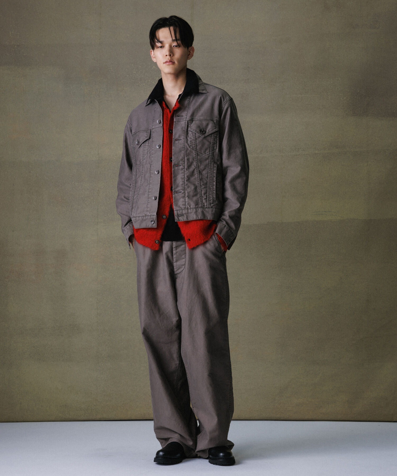 ADAM ET ROPE'「モールスキン トラッカージャケット / セットアップ対応 / ユニセックス」|その他|