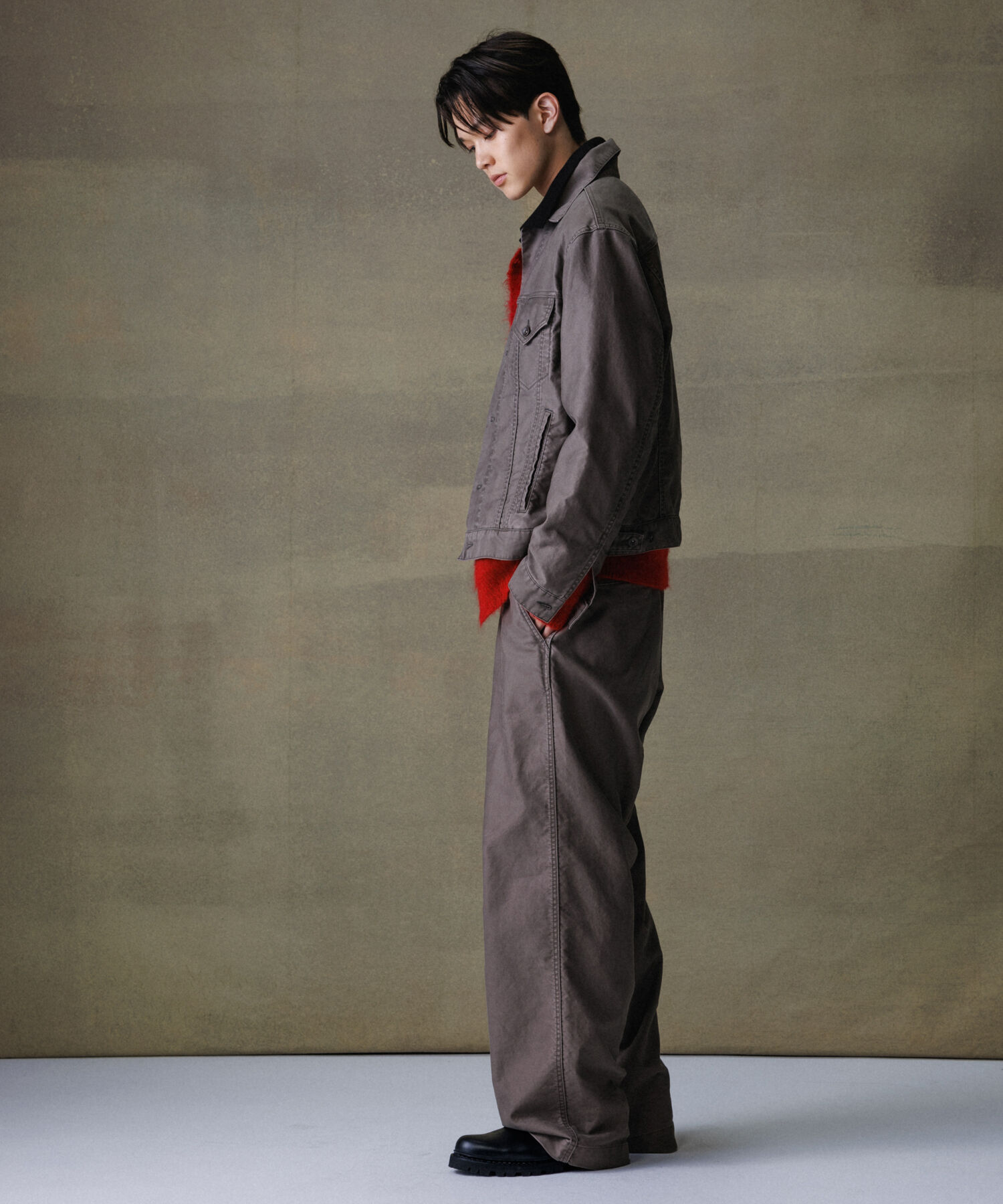 ADAM ET ROPE'「モールスキン トラッカージャケット / セットアップ対応 / ユニセックス」|その他|