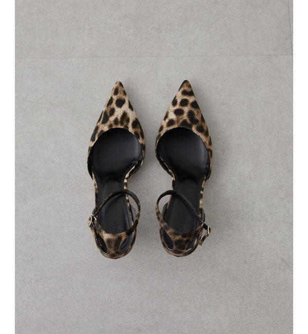 Hoaw.「【Hoaw.】レオパードポインテッドパンプス」|パンプス|