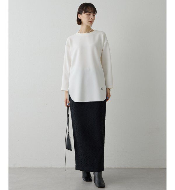  「ネップツイードスカート」|スカート|