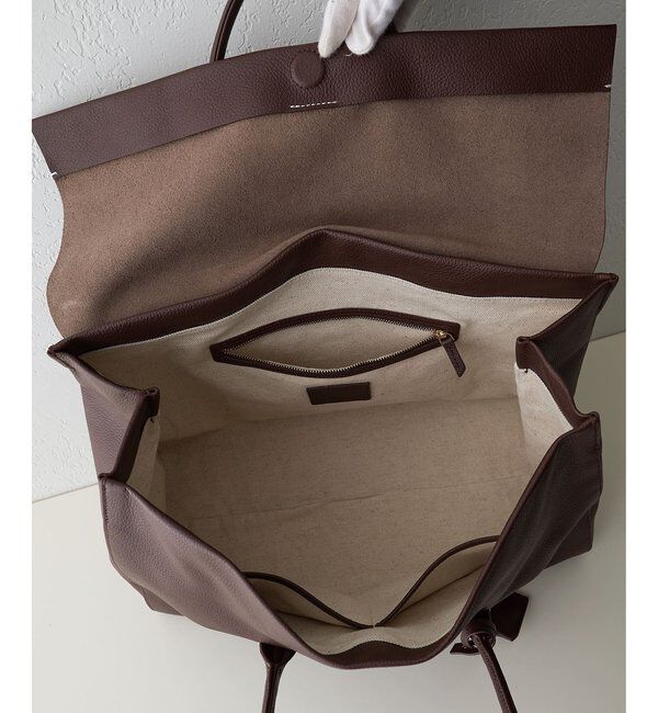 Hoaw.「【Hoaw.】スクエアフラップボストン」|トートバッグ|