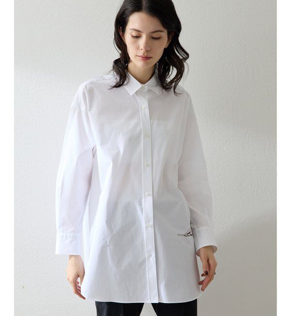  「Thomas Masonアニマル刺繍シャツ」|シャツ・ブラウス|