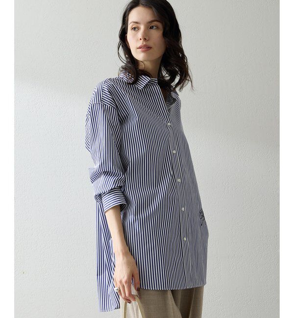  「Thomas Masonアニマル刺繍シャツ」|シャツ・ブラウス|