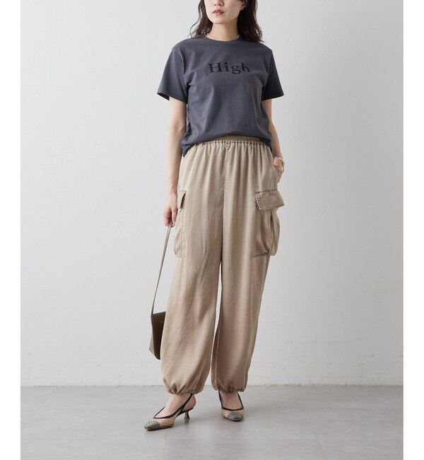 Drawing Numbers「【Drawing Numbers】ピグメントキュプラカーゴパンツ」|チノ|