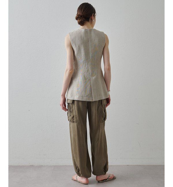 Drawing Numbers「【Drawing Numbers】ピグメントキュプラカーゴパンツ」|チノ|