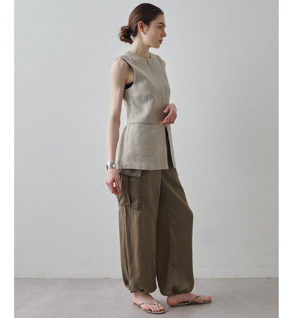 Drawing Numbers「【Drawing Numbers】ピグメントキュプラカーゴパンツ」|チノ|