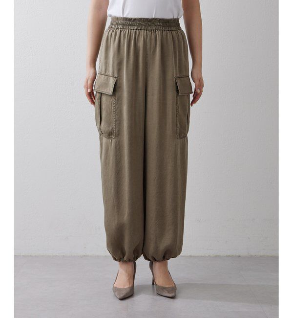 Drawing Numbers「【Drawing Numbers】ピグメントキュプラカーゴパンツ」|チノ|