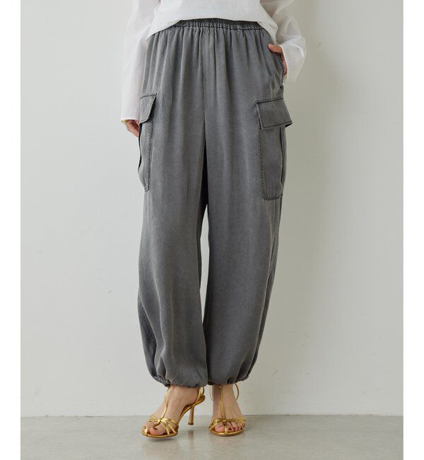 Drawing Numbers「【Drawing Numbers】ピグメントキュプラカーゴパンツ」|チノ|