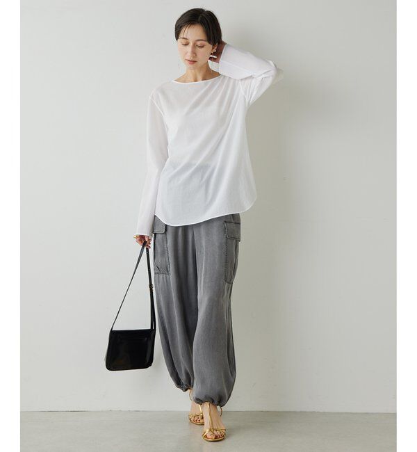 Drawing Numbers「【Drawing Numbers】ピグメントキュプラカーゴパンツ」|チノ|