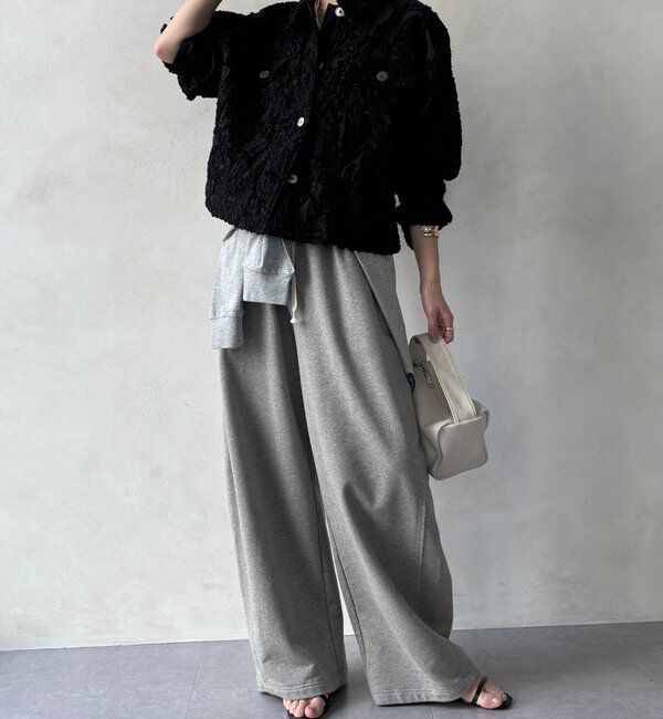  「【WEB限定】カットジャガードジャケット」|ブルゾン・スタジャン|