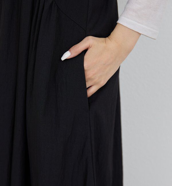  「【万能ワンピース】【オールシーズン活躍】ディープVキャミワンピース」|ワンピース|