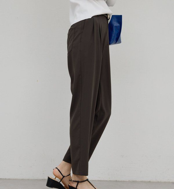  「ライトジャージーテーパードパンツ」|チノ|