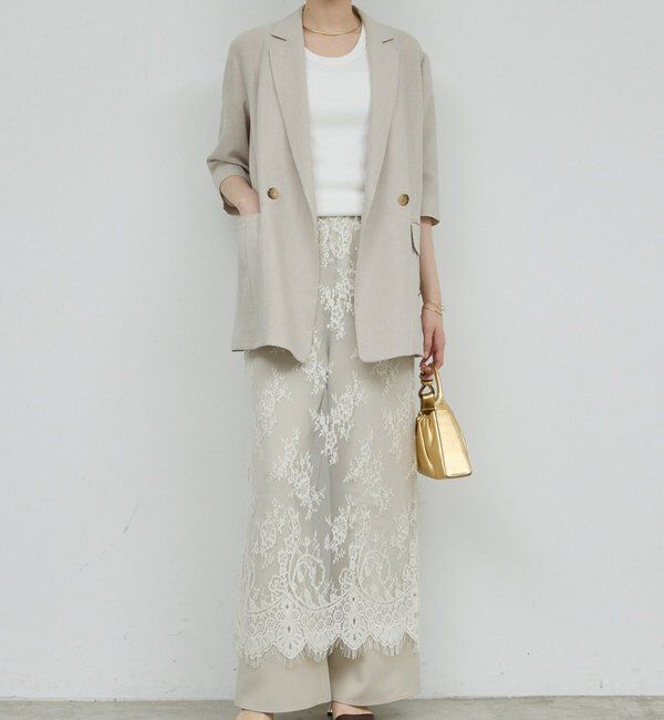  「【2サイズ展開】【大人気アイテムが今年も登場】ハーフスリーブジャケット」|テーラードジャケット|