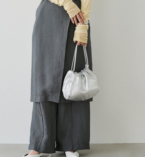  「レザー巾着4WAYショルダーバッグ」|ショルダー・メッセンジャー|