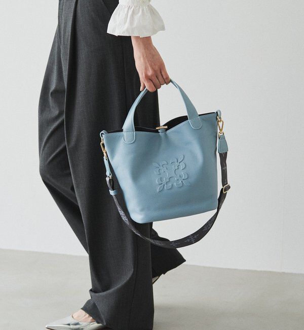  「エンボスモノグラム2WAYミニトートバッグ」|トートバッグ|