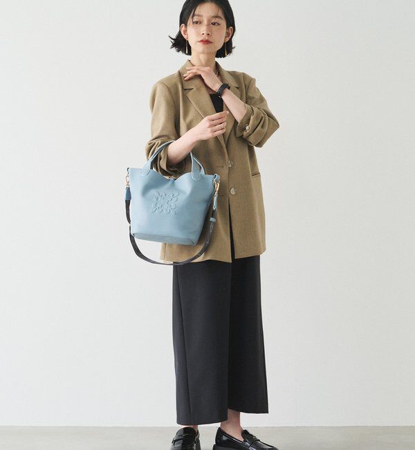  「エンボスモノグラム2WAYミニトートバッグ」|トートバッグ|