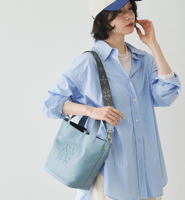  「エンボスモノグラム2WAYミニトートバッグ」|トートバッグ|