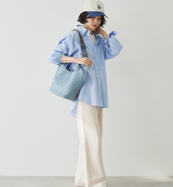  「エンボスモノグラム2WAYミニトートバッグ」|トートバッグ|