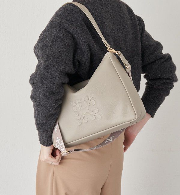  「エンボスモノグラム2WAYショルダーバッグ」|ショルダー・メッセンジャー|