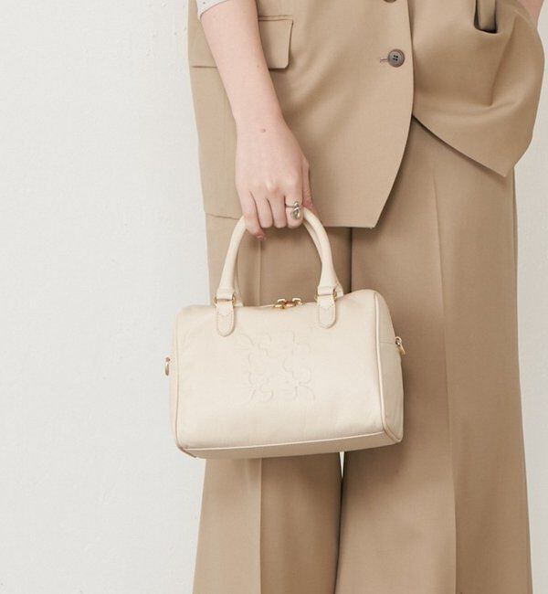  「《composition》レザー2WAYミニボストンバッグ」|ボストンバッグ|