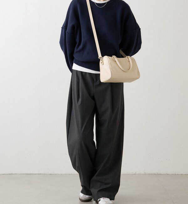  「《composition》レザー2WAYミニボストンバッグ」|ボストンバッグ|