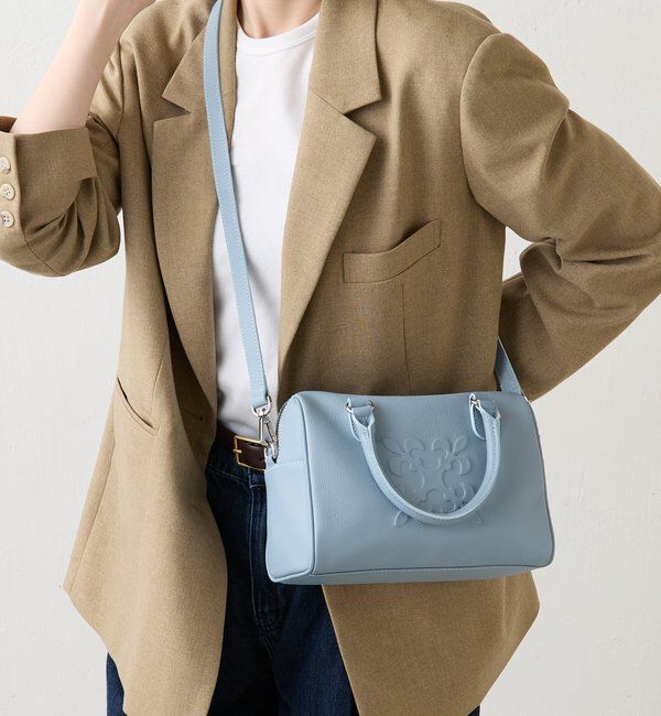  「《composition》レザー2WAYミニボストンバッグ」|ボストンバッグ|