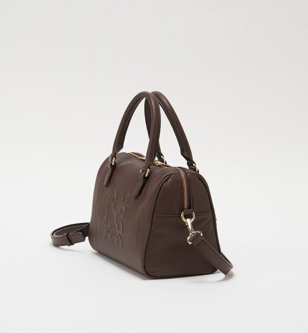  「《composition》レザー2WAYミニボストンバッグ」|ボストンバッグ|