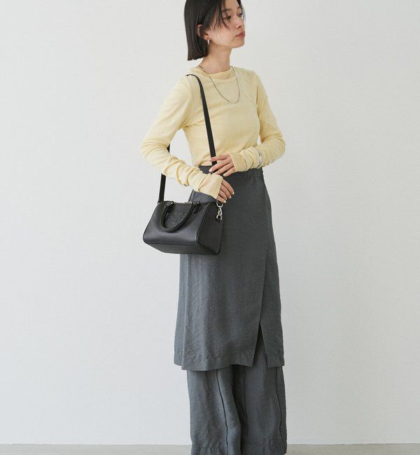  「《composition》レザー2WAYミニボストンバッグ」|ボストンバッグ|