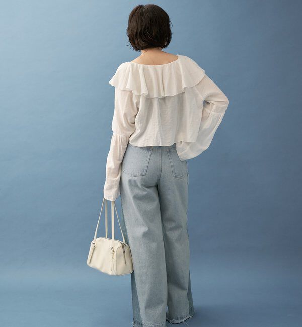  「パネル切替デニム」|デニム|