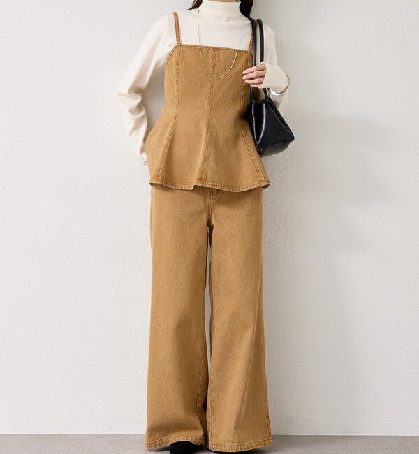  「ペプラムデニムビスチェ」|シャツ・ブラウス|