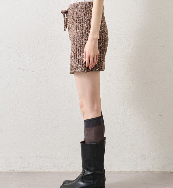  「スラブヤーンニットパンツ」|チノ|