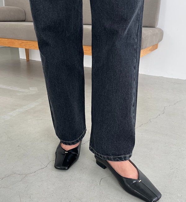  「【新色/人気アイテムがアップグレード】13ozハイウエストストレートデニム」|デニム|