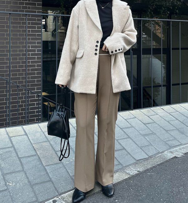  「【サイズ展開あり】シャギーウールコート」|その他|