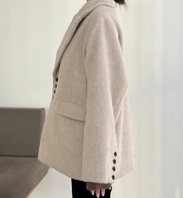  「【サイズ展開あり】シャギーウールコート」|その他|