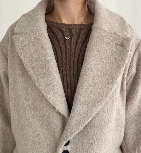  「【サイズ展開あり】シャギーウールコート」|その他|