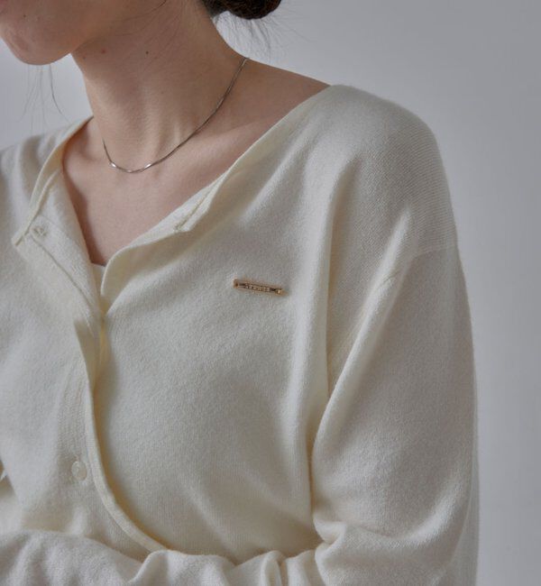  「カーディガン風アシメニット」|ニット・セーター|