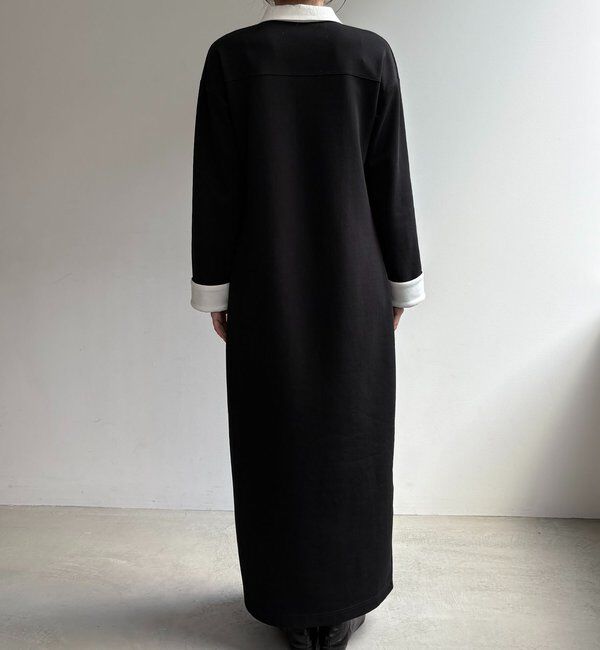  「【低身長サイズあり】〈C.L〉バイカラーポロカットワンピース」|ワンピース|